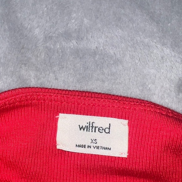 Wilfred Red Halter Bodysuit - Picture 3 of 3